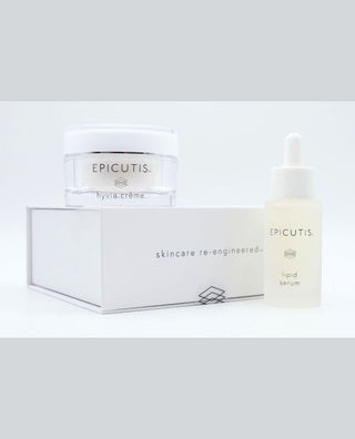 Shop Epicutis Luxury Skincare set with Hyvia Creme and Lipid Serumat Skin Devotee online boutique 