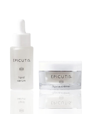 Shop Epicutis Luxury Skincare Set which includes Lipid Serum and hvia Creme