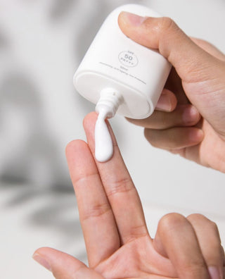 Pfect-A Solar Elixir Serum Sunscreen texture demo shop at Skin Devotee Facial Studio in Philadelphia