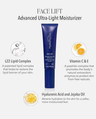 Hydropeptide Face Lift Moisturizer cream transformative ingredients