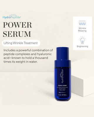 Hydropeptide Power Serum Infographic