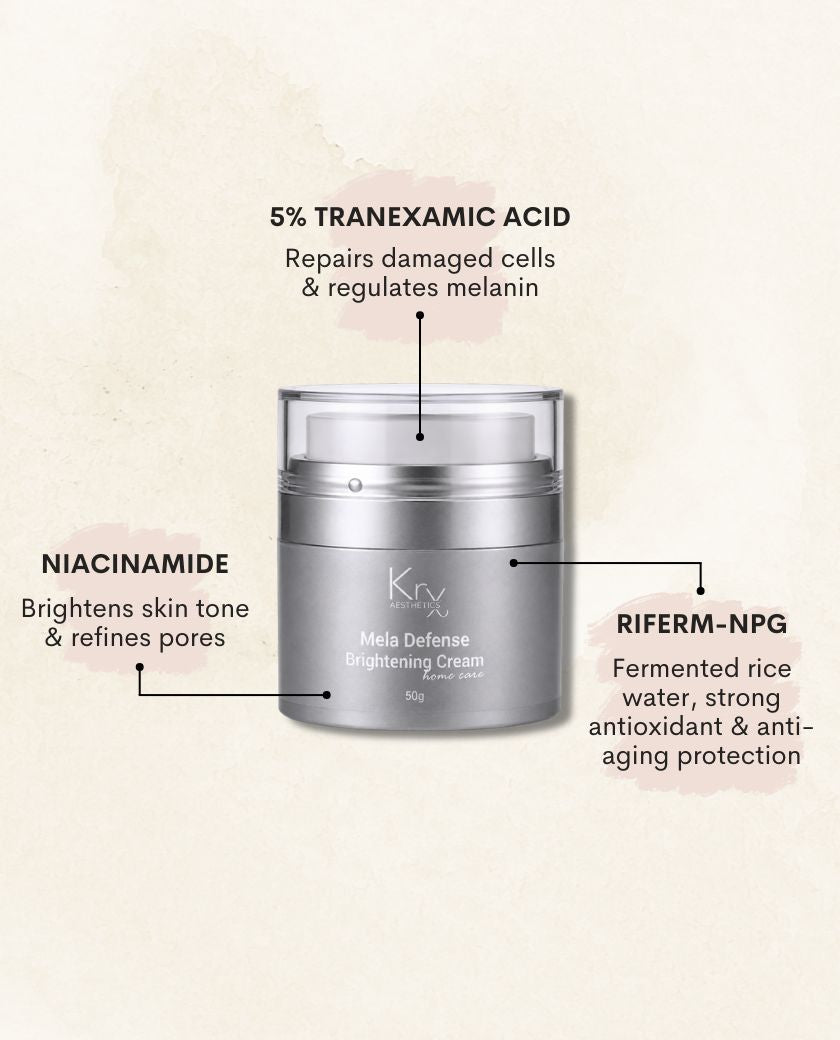 KrX Mela Defense Brightening Cream | Skin Devotee