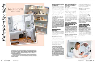 Le Nouvelle Esthetique Press Article featuring Joanna Kula and Skin Devotee Facial Studio