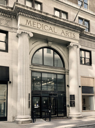 Medical Arts Building entrance off of 16th Street, downtown Philadelphia