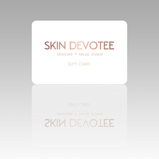 Skin Devotee Physical Gift Card are available only in store Skin Devotee Facial Studio Philadelphia
