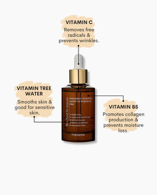Benefits of Thesera Mela Touch On Ampoule serum available at Skin Devotee Facial Studio