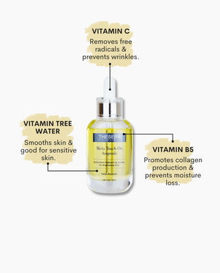 Benefits of Thesera Mela Touch On Ampoule serum available at Skin Devotee Facial Studio