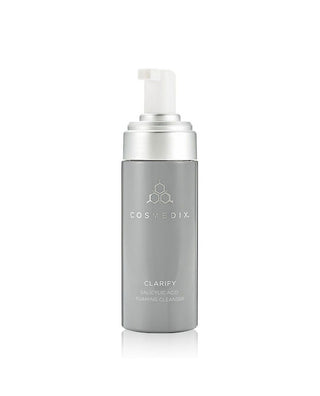 Cosmedix Clarify Salicylic Acid Foaming Cleanser available at Skin Devotee Online Boutique