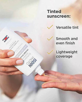 ISDIN Eryfotona Ageless Tinted Mineral Sunscreen available at Skin Devotee online skincare boutique